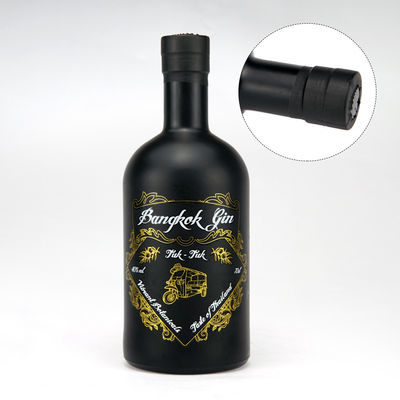 500ml ボルドーウォッカ ガラスボトル 塗装 表面処理