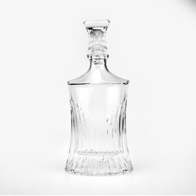 スクリーンプリント ホットスタンピング 750ml 清潔なガラスデカンター