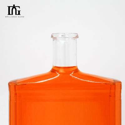 ガラスボディ素材 700ml グラスボトル カスタム ジン ラム ブランデー ウォッカ グラスワイン