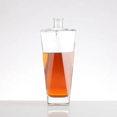 350ml 500ml 750ml 独特の形 オーダーメイドデザイン アルコール ウォッカ ジン テキラ ガラスボトル