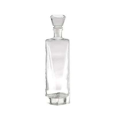 350ml 500ml 750ml 独特の形 オーダーメイドデザイン アルコール ウォッカ ジン テキラ ガラスボトル