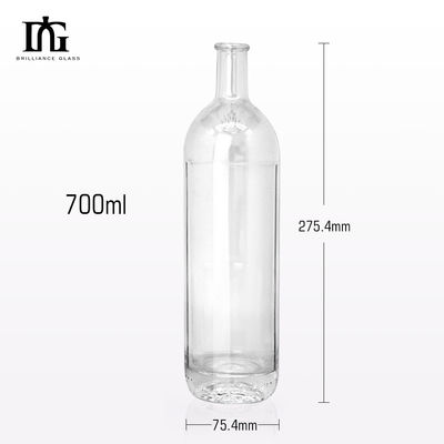700ml ワイン ジン ラム ウォッカ 750ml ホイスキー ガラス ボトル
