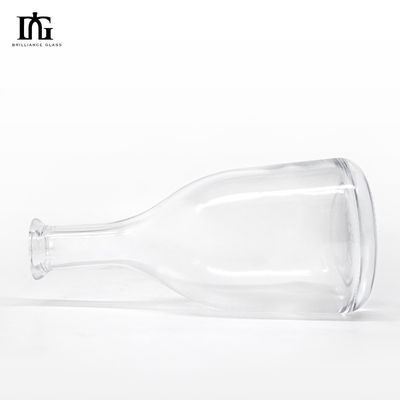 グラスカラー 350ml 丸い形状の酒瓶 コークシール付き ウォッカ ティーキラ ジン
