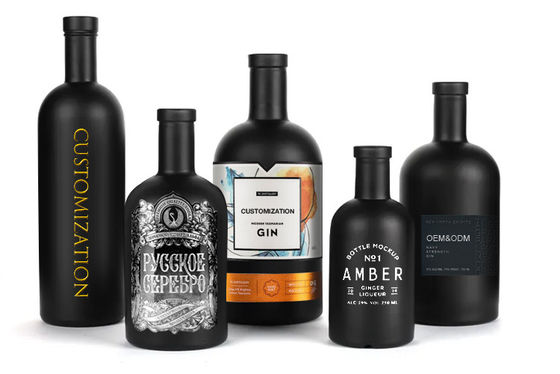 工業飲料 500ml 750 ml 1000ml フロスト・ウイスキー・リコア ボトル