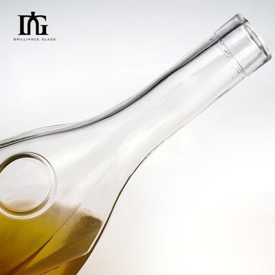 700ml 750ml 1000ml ウォッカ用グラス酒瓶 テキラ ジン 密封されたコルク蓋付き