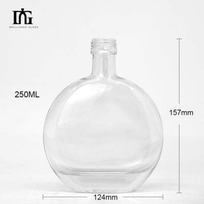 330ml 500ml クリアグラス ウイスキー ウォッカ 酒瓶 パーソナライズされた彫刻など