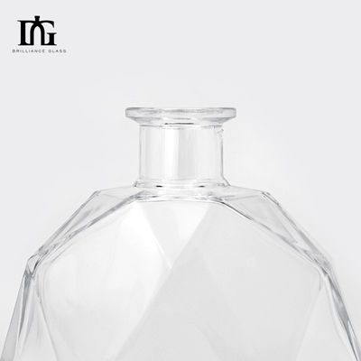 グラス素材 特殊形 500ml ブリアンスボトル ウォッカ ラム ジン アルコール