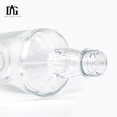 グラスベース素材 750ml アルコール飲料ボトルのための空気スピリットウイスキーワインボトル