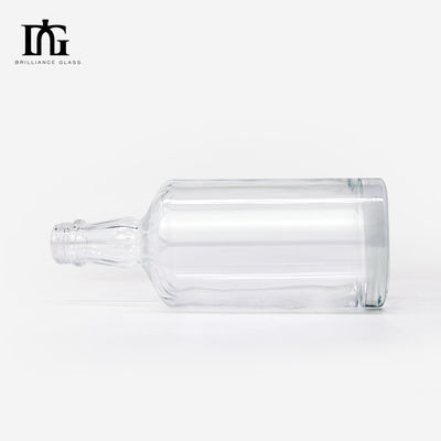 グラスベース素材 750ml アルコール飲料ボトルのための空気スピリットウイスキーワインボトル