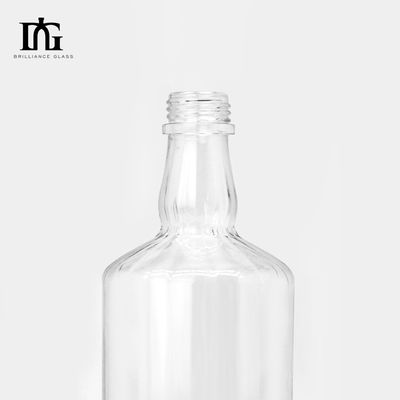 グラスベース素材 750ml アルコール飲料ボトルのための空気スピリットウイスキーワインボトル