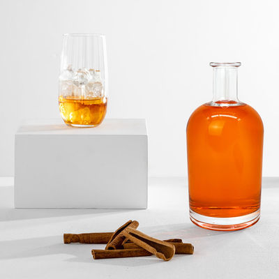 500ml 700ml 750ml 1000ml 厚底のウォッカ ガラスのボトル