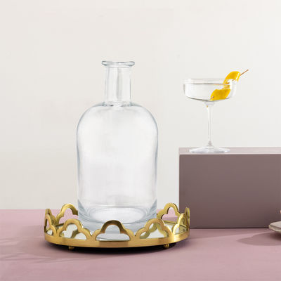 500ml 700ml 750ml 1000ml 厚底のウォッカ ガラスのボトル