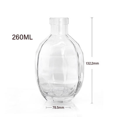 グラスボディ 250ml 375ml 500ml ウォッカ 酒 ワイン スピリット ボトル ブランデー ウイスキーの蓋付き