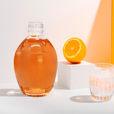 250ml 375ml 700ml ガラスカラー メイプルシロップボトル ハンドル付きフラットシロップディスペンサー