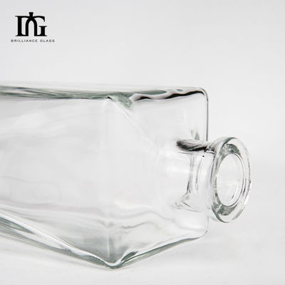 オーダーメイド 刻印された 熱印鑑 ラベル 透明 ガラス ボトル 500ml 700ml 750ml 1000ml