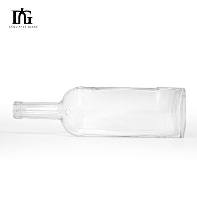 750ml 700ml 500ml 独特の形 ウォッカ スピリット ジン ラム 透明ガラス 酒瓶 コルク付き