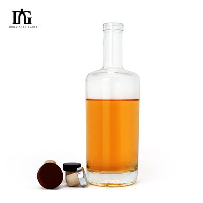 500ml/750ml 酒やウイスキーのためのガラスボトル あなたのカスタマイズ