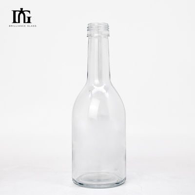 350ml 透明な酒や飲料の配送溶液のためのグラスワインボトル