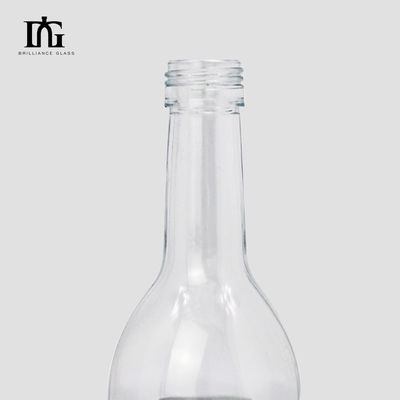 350ml 透明な酒や飲料の配送溶液のためのグラスワインボトル
