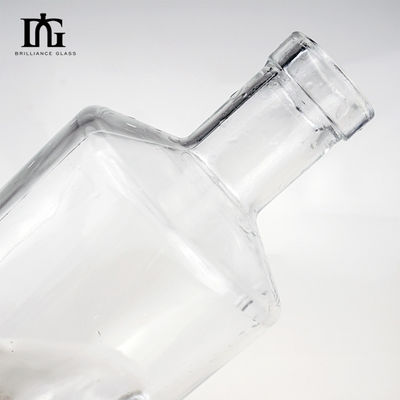 500ml 700ml 750ml カスタマイズ可能な彫刻式熱印印ラベル 飲料用ガラスボトル
