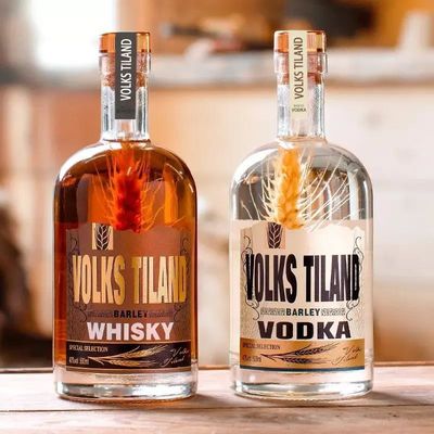 工業用飲料用 ガラスボトル 容量 750ml ホット・ウォッカ・ブランデー 凍酒