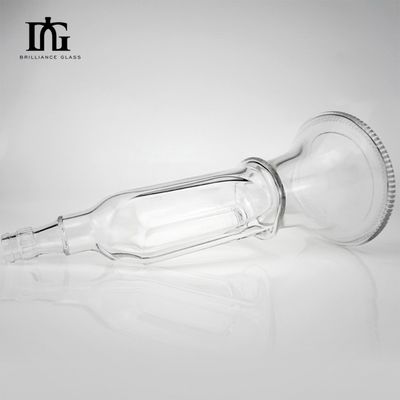 カスタマイズされたガラスカラー素材 ガラス酒瓶 ジン 500ml 700ml 鉛のない