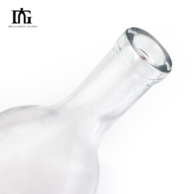 受け入れられるOEM/ODM ヨーロッパのスタイル 贅沢 700ml 750ml ユニークなウイスキー・ラム・ジン ガラスボトル