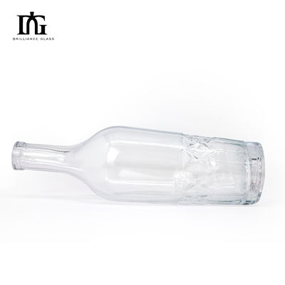 受け入れられるOEM/ODM ヨーロッパのスタイル 贅沢 700ml 750ml ユニークなウイスキー・ラム・ジン ガラスボトル