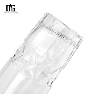 受け入れられるOEM/ODM ヨーロッパのスタイル 贅沢 700ml 750ml ユニークなウイスキー・ラム・ジン ガラスボトル
