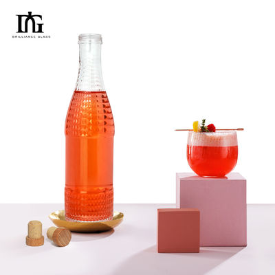ガラスのカラー素材 CORK 密封型 ボトル 職人蒸留所用 500ml 700ml 750ml