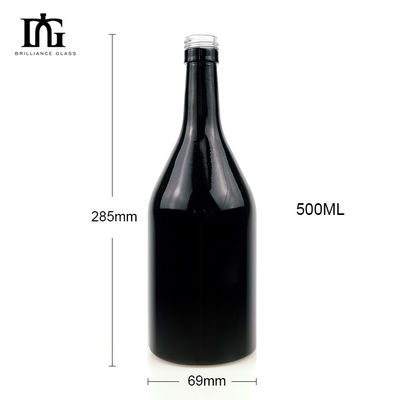 無料で提供 500ml 700ml 750ml 1000ml 独自の形状のカスタマイズされたウイスキーボトル