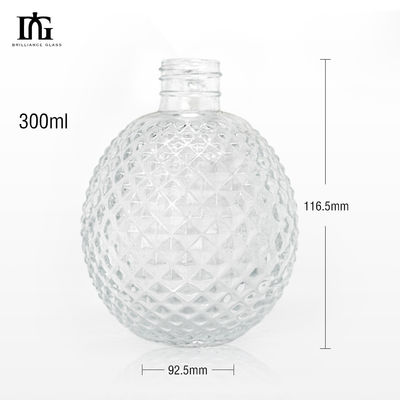 ガラスカラー素材 1Lボトル カスタムジンのためのコルク付き ウィスキーウォッカ 500ml 700ml 750ml
