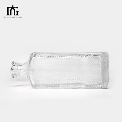 オーダーメイド 上げられた底のガラスボトル 700ml 酒類容量 ウィスキー ウォッカ ジン テキラ