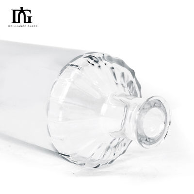 無料で提供される コルクタップと厚い底付き 500ml 透明ガラス飲料ボトル