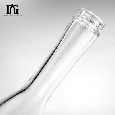 500ml/700ml/750ml 端 調整可能 スリム ロング ネック シャンパン ウォッカ グラス ワイン ボトル