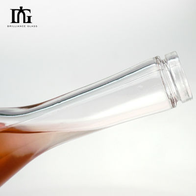 500ml/700ml/750ml 端 調整可能 スリム ロング ネック シャンパン ウォッカ グラス ワイン ボトル