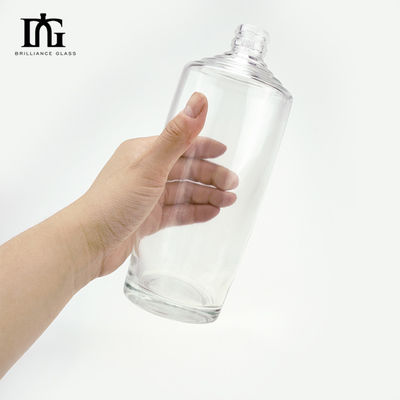 650ml ガラスの酒瓶 ウォッカ ジンボトル コルク付き おいしい体材 ガラス