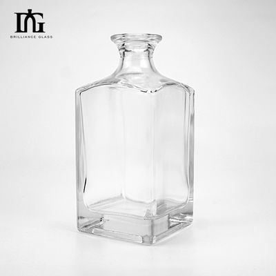 750ml ガラスボトル オーダーメイド 形状 形状 スーパー フリント ウイスキー ジン ウォッカ リコール ボトル