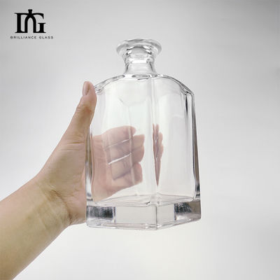 750ml ガラスボトル オーダーメイド 形状 形状 スーパー フリント ウイスキー ジン ウォッカ リコール ボトル