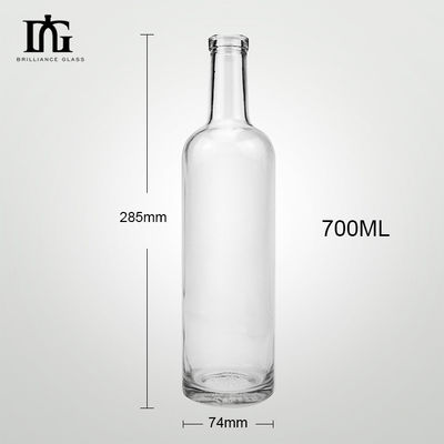 グラスカラー素材 700ml 酒瓶 酒やアルコール飲料に最適