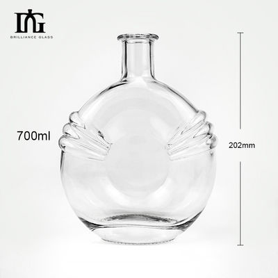 酒類と飲料 700ml クリエイティブ 透明 密閉 ミニワイン ガラス ボトル コルク