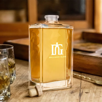 自由に提供 グラスベース素材 ウォッカジンのカスタムリコー 100ml 200ml 500ml 700ml