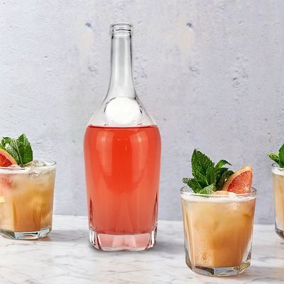 カスタマイズされた頭蓋骨 ガラスボトル 酒と飲料 100mL 180mL 400mL 700mL