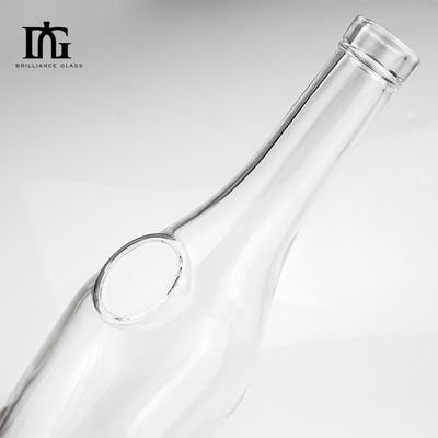 スクリーン印刷と電圧塗装 アルコール飲料用 500ml ガラス酒瓶