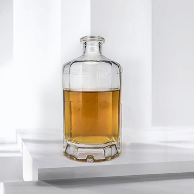 ウォッカ/ブランデー/ウイスキー/テキラ/ラムの包装用 500ml 700ml 空の酒類ガラスボトル