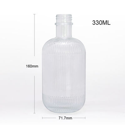 容量 250ml/350ml/500ml/550ml/650ml/700ml/750ml 飲料用ガラスジンのボトル