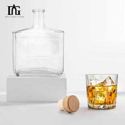 グラス酒瓶 700ml 750ml ノルディックジン ウィスキー 500ml ウォッカ スピリット ボトル ワイン