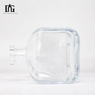 500ml/700ml/750ml ウォッカ・スピリッツ・ワイン用 ガラスボトル カスタマイズされたデザイン コルク式閉塞