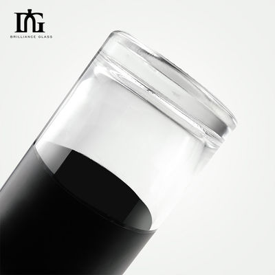 750ml カスタムマットブラックグラスワインボトル シャンパンと赤ワインのパッケージングに最適