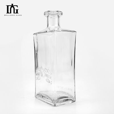 OEM/ODM 受け入れられる 豪華な 500ml 氷ワインのためのグラス酒瓶
